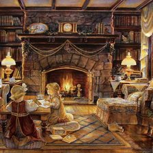 Схема вышивки «Накануне Праздника»