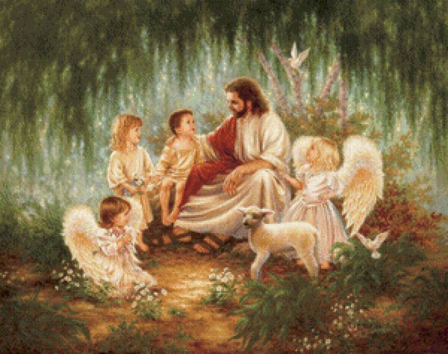 Христос и дети - религия - предпросмотр