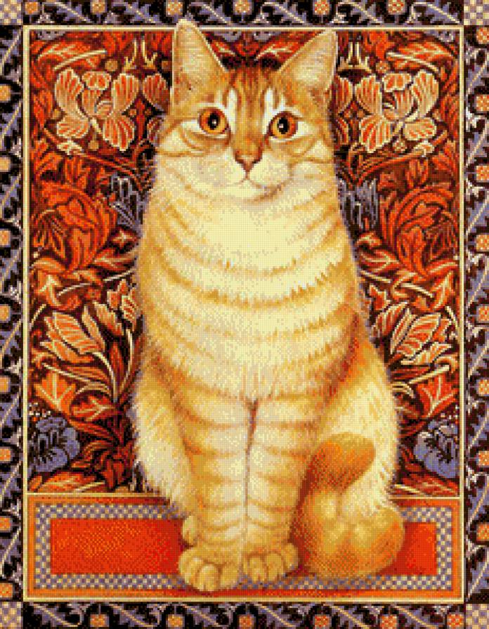 Рыжий кот - животное - предпросмотр