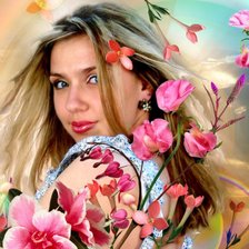 Схема вышивки «весна»