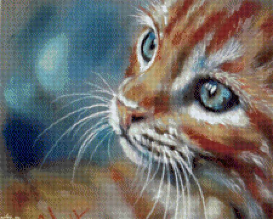 Рыжий кот - кот, коты, животные - предпросмотр