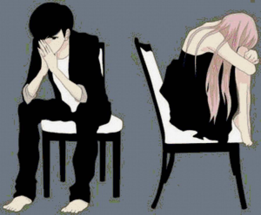 что не так - лука, пара, аниме, девушка, парень - предпросмотр