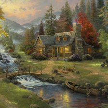 Схема вышивки «Природа»