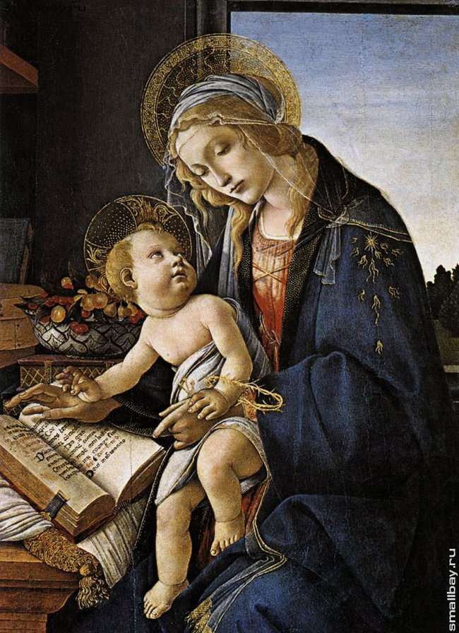 мадонна с книгой - оригинал