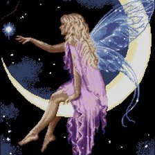 Оригинал схемы вышивки «фея» (№1102902)