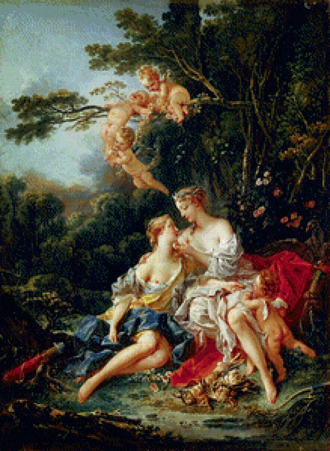 "юпитер и калисто"-2 - картины - предпросмотр