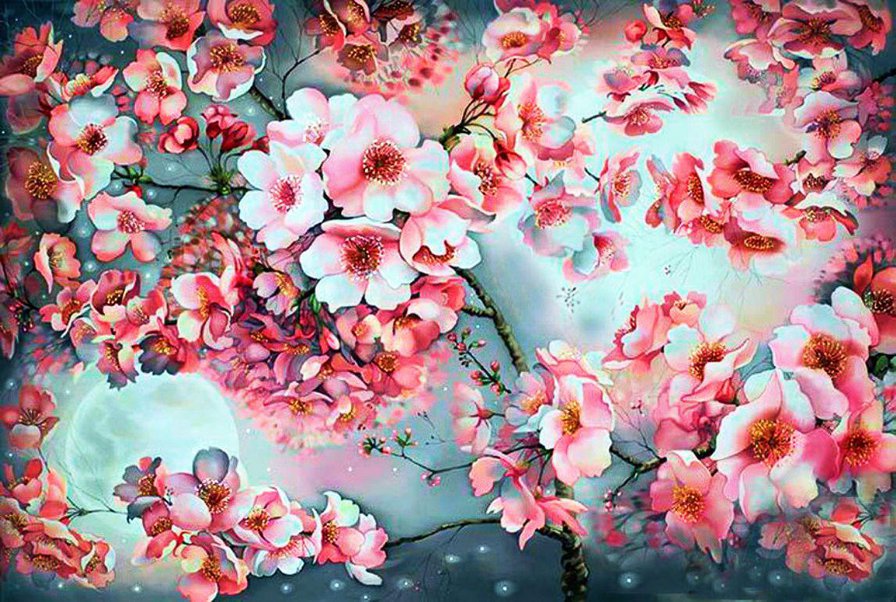 Сакура - сакура, цветение - оригинал