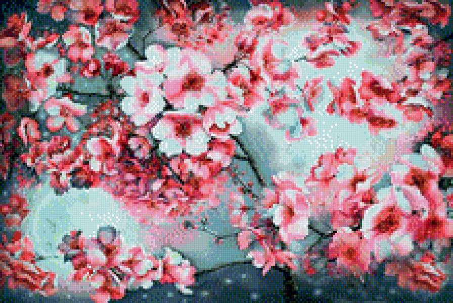 Сакура - цветение, сакура - предпросмотр