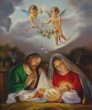 Схема вышивки «Святое семейство»