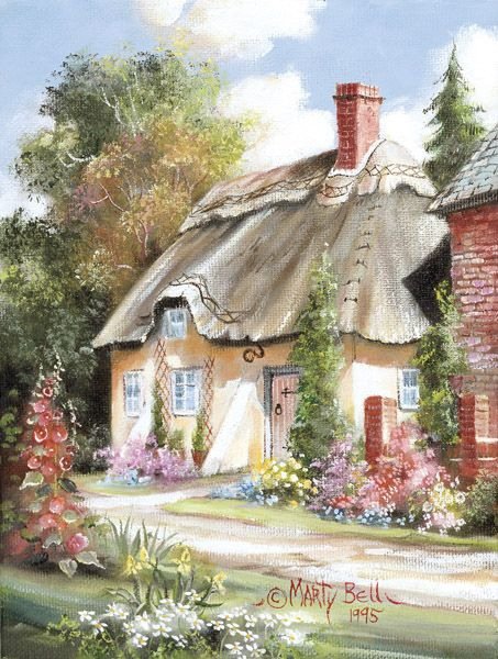 уютный домик - деревня, природа, домики - оригинал