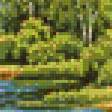 Предпросмотр схемы вышивки «пейзаж» (№1105026)