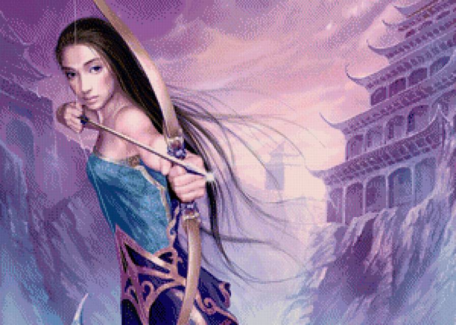 №1105149 - девушка фэнтази - предпросмотр