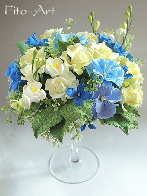 цветы в вазе - оригинал