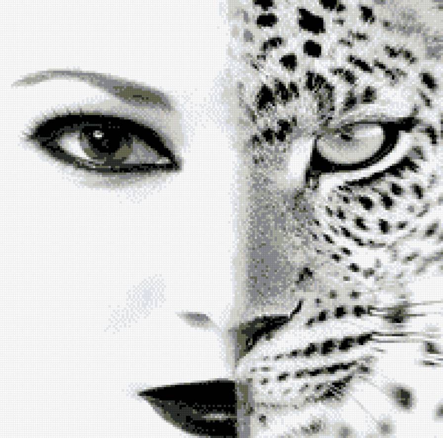 woman tiger - предпросмотр