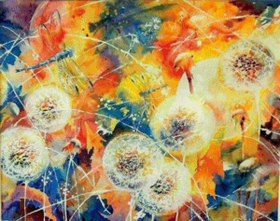 одуванчики - предпросмотр