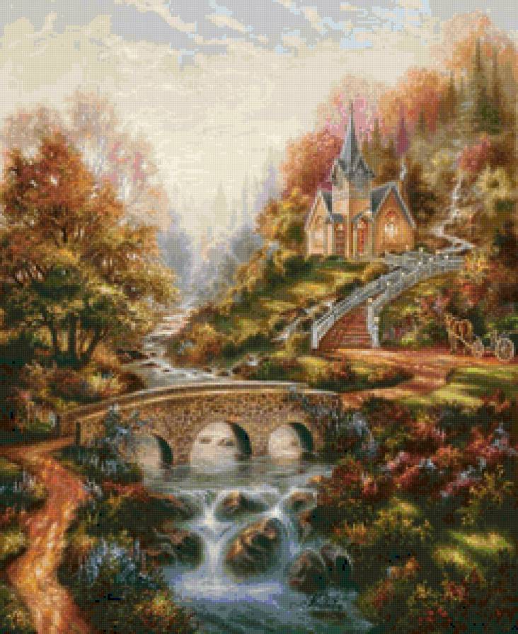 Замок - сказка - предпросмотр