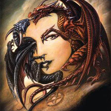 Схема вышивки «мираж»