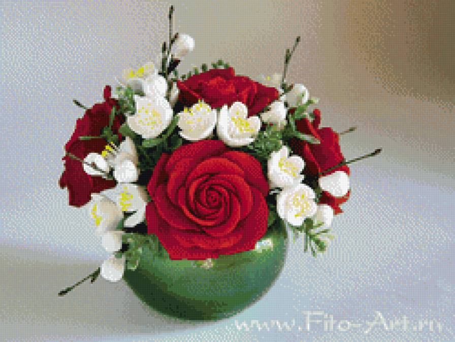 роза красная - предпросмотр