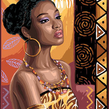 Оригинал схемы вышивки «Africana-13220» (№1108407)