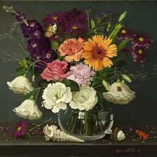 Схема вышивки «букет»