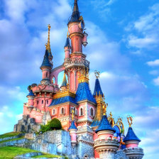 Схема вышивки «Замок»