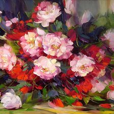 Схема вышивки «букет»