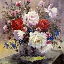 Схема вышивки «букет»