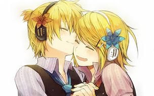 Vocaloid (Len and Rin) - рин, лен, близнецы, вокалоид - оригинал