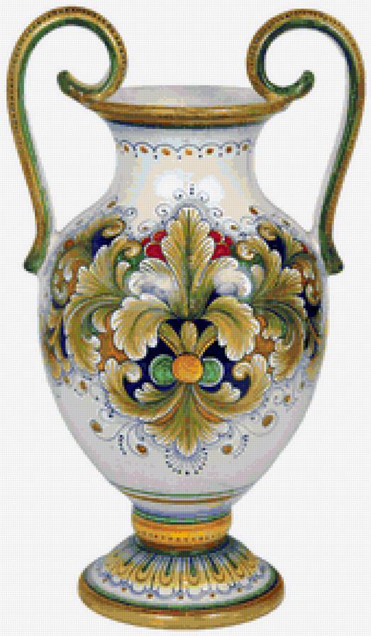 Итальянская ваза - фарфор, посуда, ваза - предпросмотр
