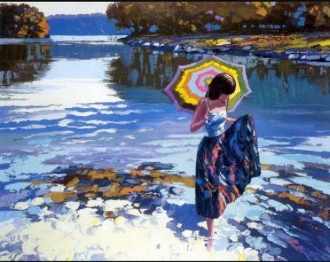 Натюрморт - пляж, натюрморт, девушка - оригинал