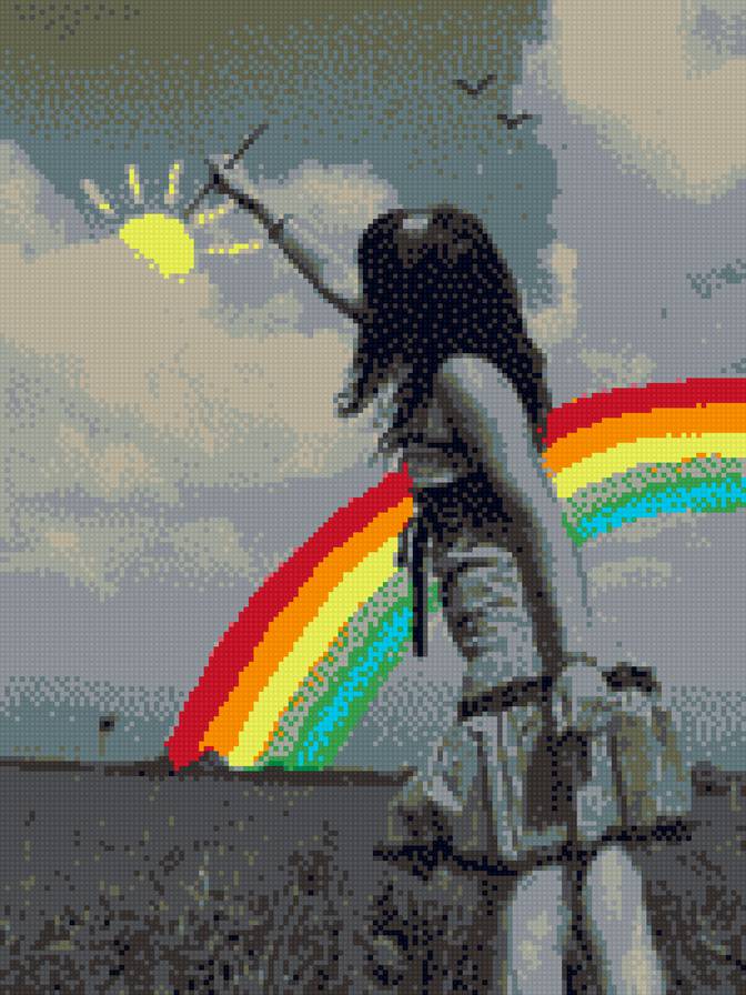 Радуга - дети, радуга - предпросмотр