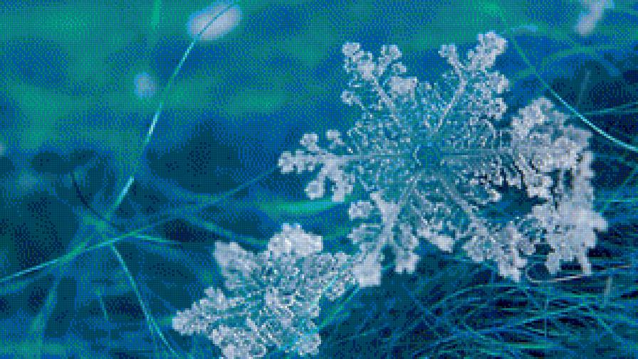 Смежинки - смег, снежинки, мороз - предпросмотр