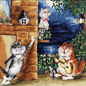 Соперники - кошка, кот, коты - оригинал