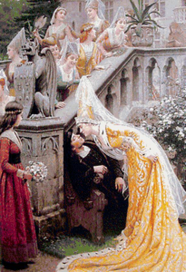 Поцелуй. - красота, девушки, наряд - предпросмотр