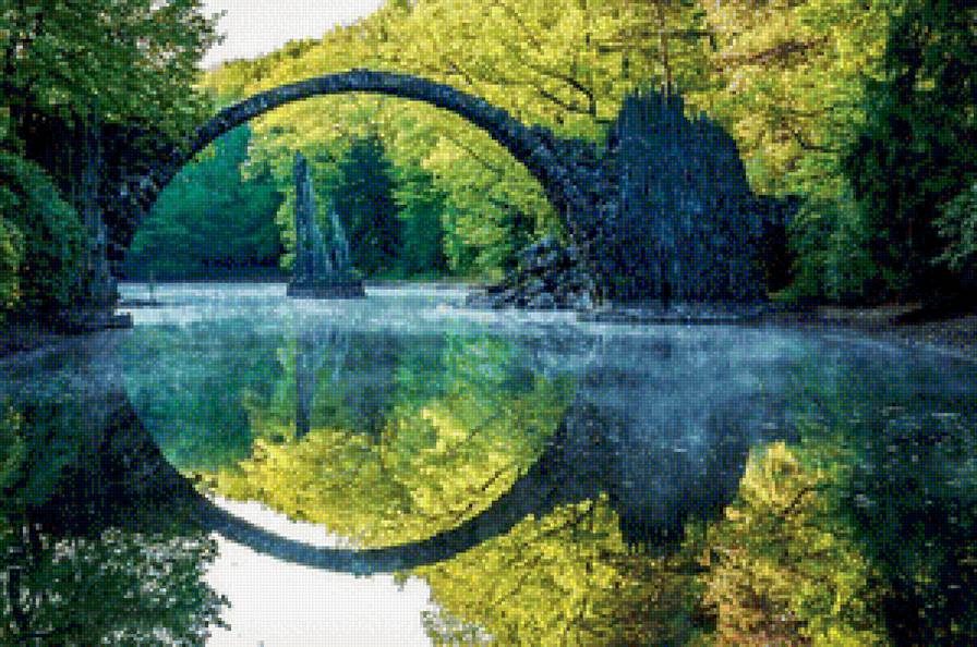 сказочный мост - природа - предпросмотр