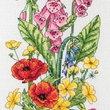 Схема вышивки «букет»