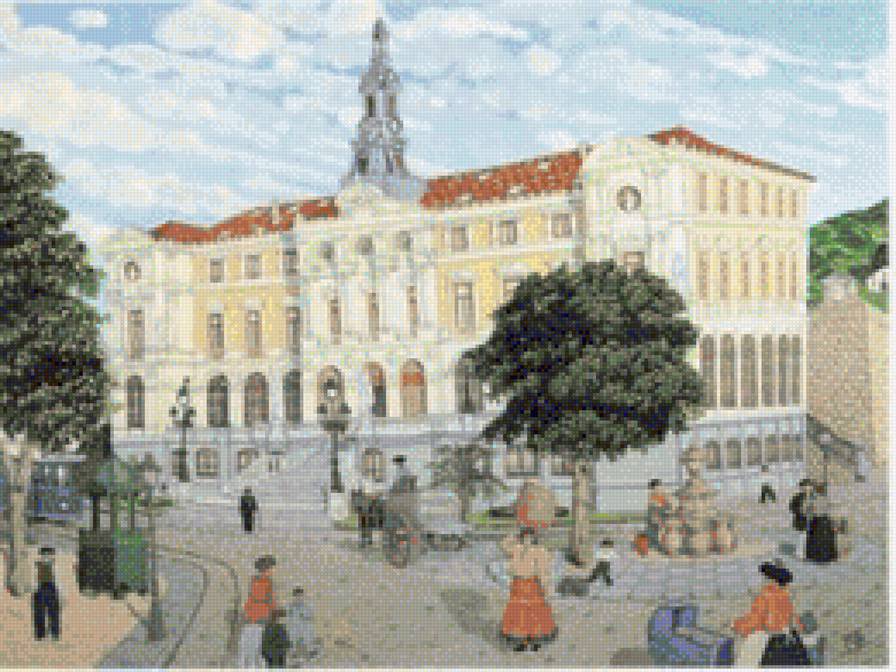 Acuarela-Ayto de Bilbao - euskalerria - предпросмотр