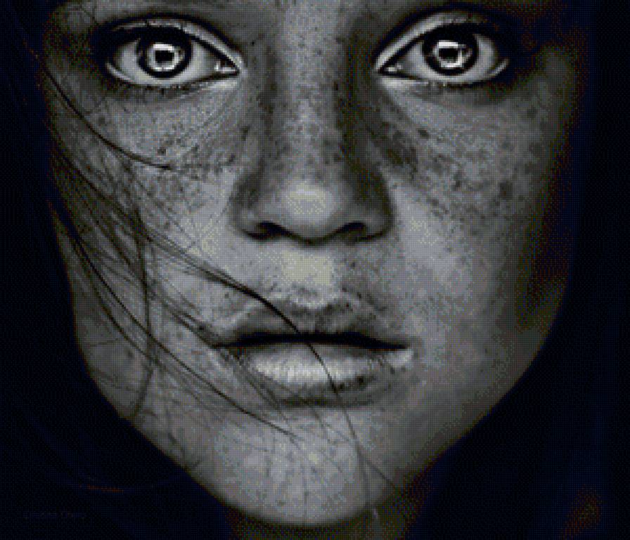 Говорящие глазами - взгляд, портрет, лицо, глаза, девочка - предпросмотр