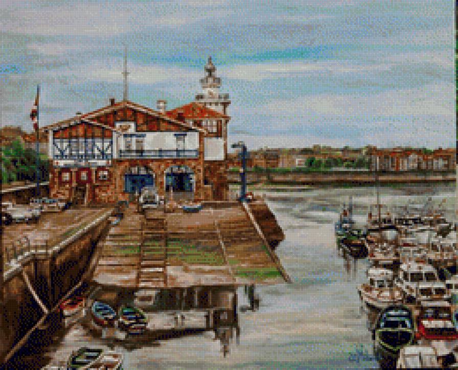 Pais Vasco-Cruz Roja marinera-Neguri - euskalerria - предпросмотр