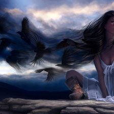 Схема вышивки «фэнтези»