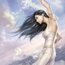 Схема вышивки «танец»