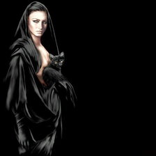 Схема вышивки «девушка»