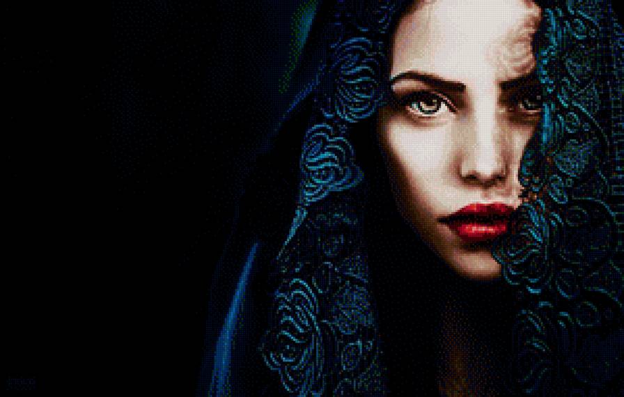 Девушка - девушка, портрет - предпросмотр