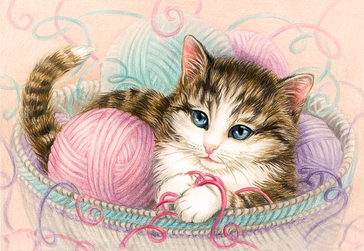 котик - животные, коты - оригинал