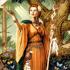 Схема вышивки «девушка»