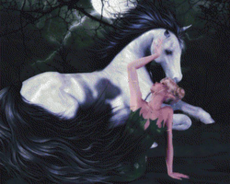 №1114366 - лошади, девушка - предпросмотр