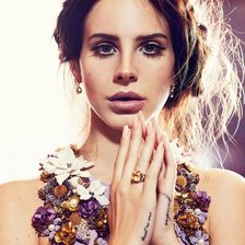 Схема вышивки «Лана дель Рей»