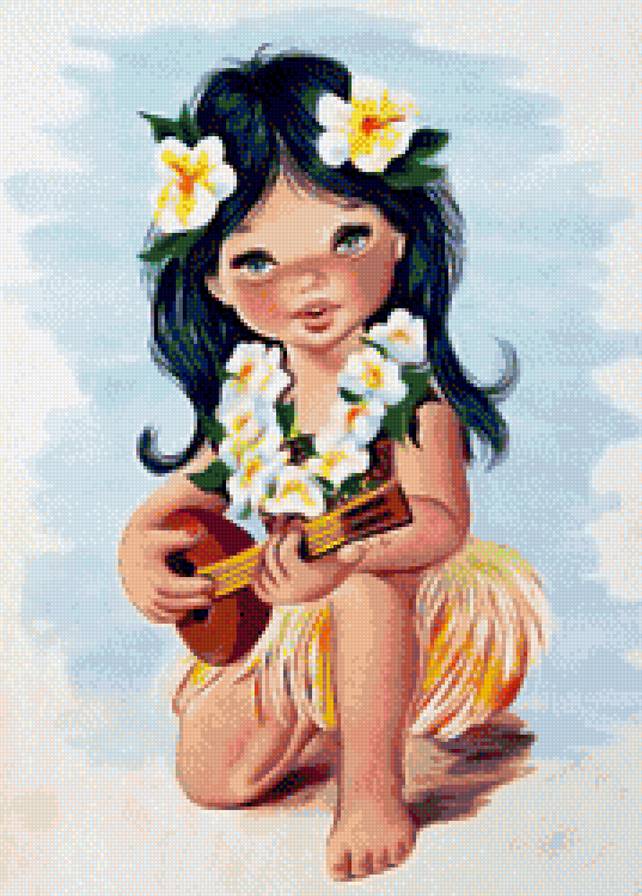 детский винтаж - девочка - предпросмотр