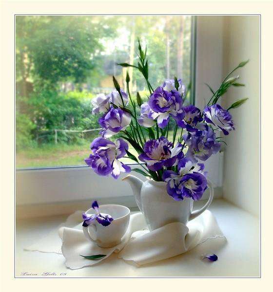 натюрморт в синих тонах - оригинал