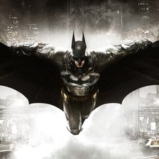 Схема вышивки «batman:arkham knight»